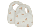 Jollein Teddy Bear vízálló előke szett, 2 db