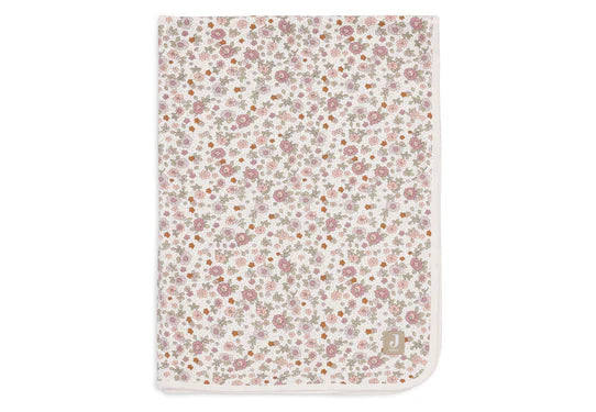 Бебешко Одеяло 75 X 100 См. Jersey Retro Flowers Jollein