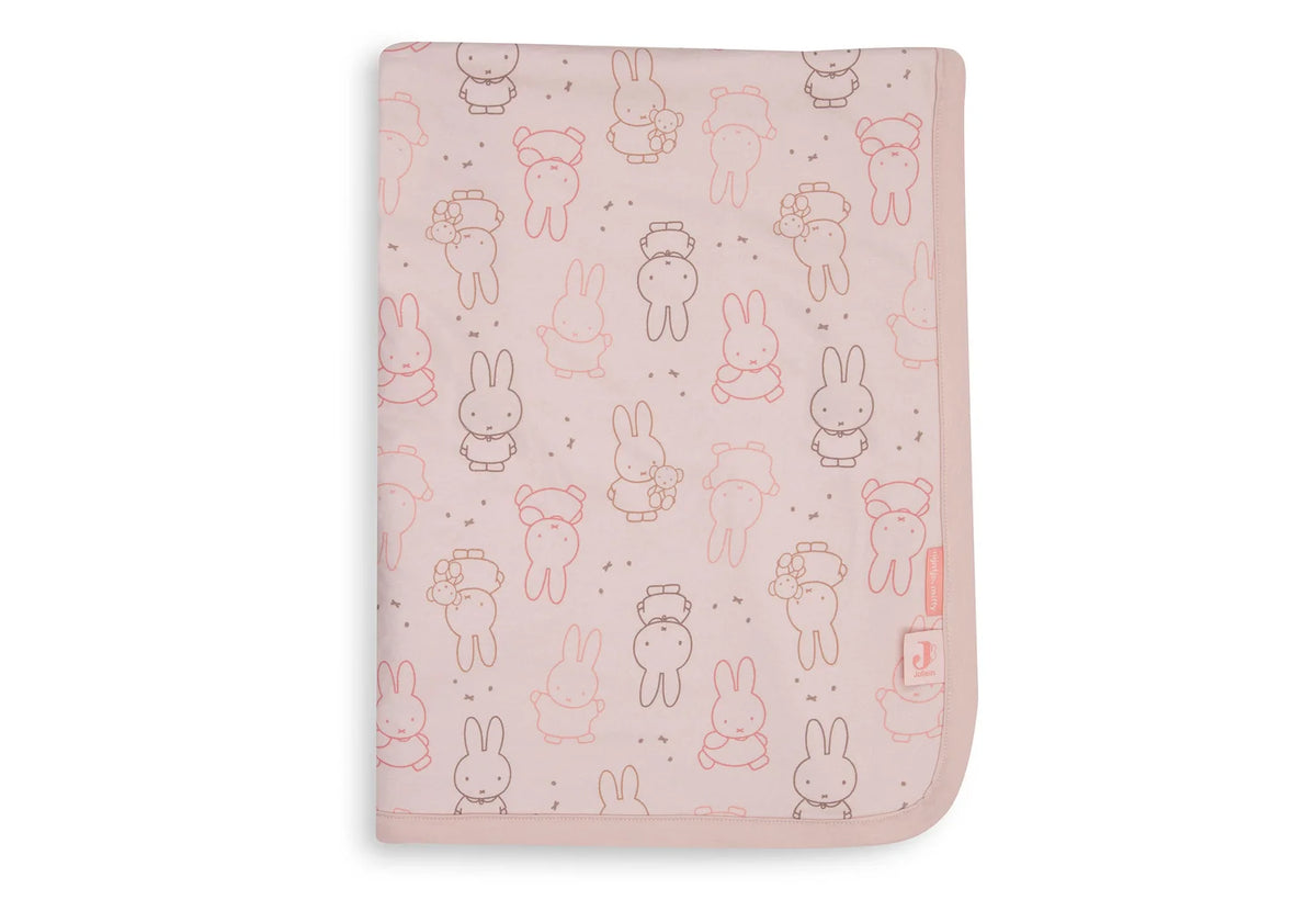Бебешко Одеяло 75х100 См Miffy Moments Silk Rose Jollein