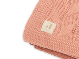 Бебешко Плетено Одеяло 100х150 См Spring Knit Rosewood Jollein