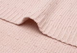 Бебешко Плетено Одеяло 75х100 См Sprinkle Knit Silk Rose Jollein