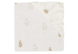 Feszített lepedő 60x120 cm Happy Miffy Nougat Jollein