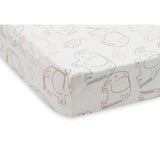 Чаршаф С Ластик 60 120 См Jersey Elephant Tales Jollein