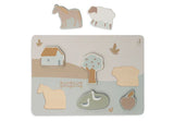 Jollein fa puzzle, Farm, Elefántcsontszínű