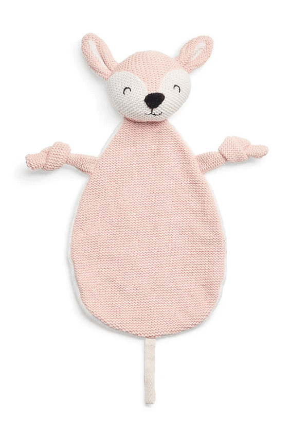 Кърпа Утешител За Залъгалка И Гушкане Deer Pale Pink Jollein