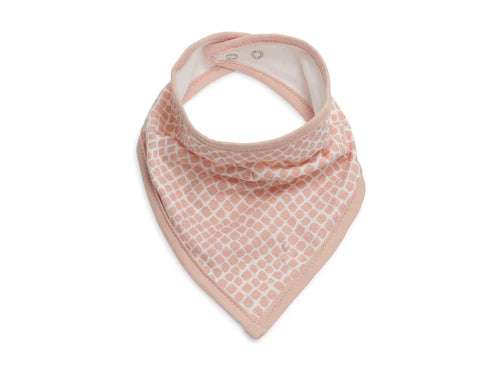 Jollein Snake Pale Pink Bandana Előke Szett, 2 db
