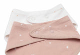 Комплект Лигавник Бандана 2 Бр. Twinkling Wild Rose Jollein