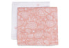 Комплект Муселинови Кърпи 31 X 31 См. 2 Бр. Hydrofiel Paisley Halo Rosewood Gots Jollein
