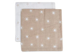 Комплект Муселинови Кърпи 31 X 31 См. 2 Бр. Pointelle Sun Biscuit Jollein
