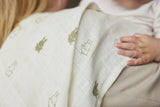 Комплект Муселинови Кърпи За Повиване 115 115 См. 2 Бр. Happy Miffy Olive Green Jollein