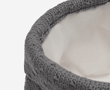 Jollein Bliss Knit tárolókosár kiegészítőkhöz, Storm Grey