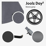 Бебешка Количка Day5 Complete Set Stone Grey Joolz
