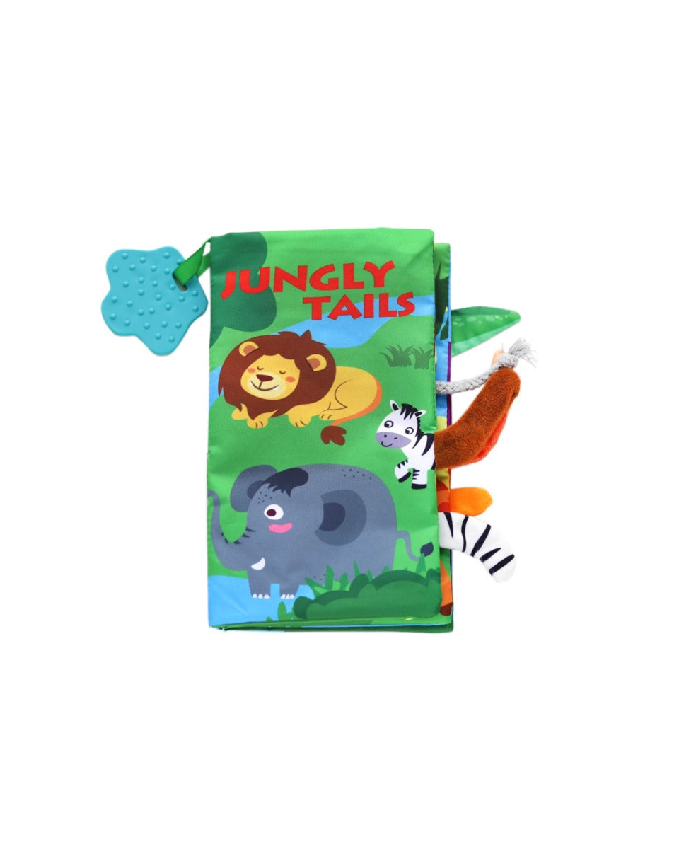 Образователна Текстилна Книжка С Чесалка Jungly Tails --- BebeMama