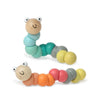 Бебешка Дървена Гъвкава Гъсеничка 15 См 03139 6 Kiokids