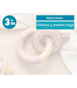 Kiokids Nyuszi Rágóka, rózsaszín, 7 cm, 3234