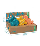 Бебешка Дървена Дрънкалка 8см Sea Animals 2725 Kiokids