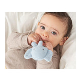 Бебешка Гризалка Дрънкалка Слон 13 См Rattle Cotton Blue 3430 4 Kiokids