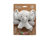 Бебешка Гризалка Дрънкалка Слонче Сиво 04034 3 Kiokids