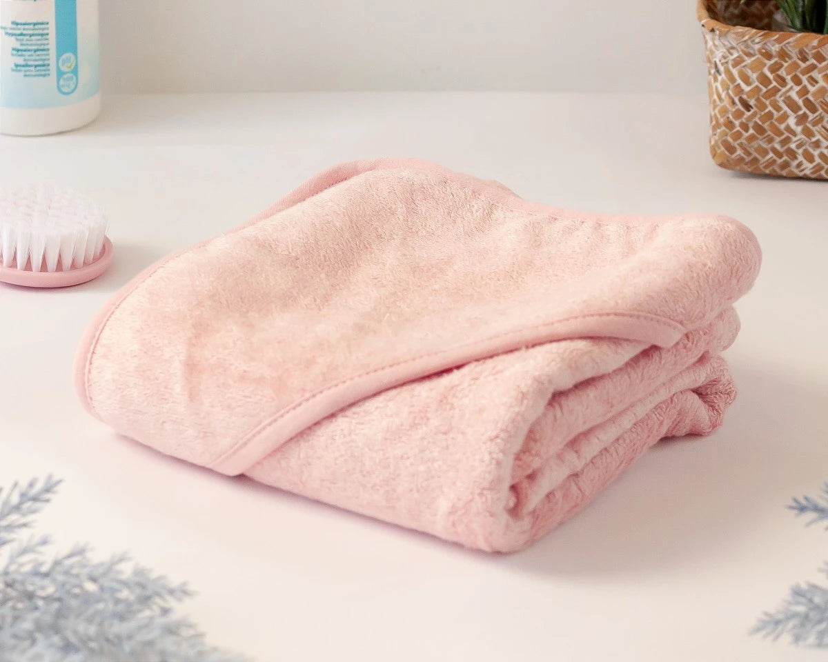 Бебешка Хавлия 100x100 См. Bamboo Pink Kiokids