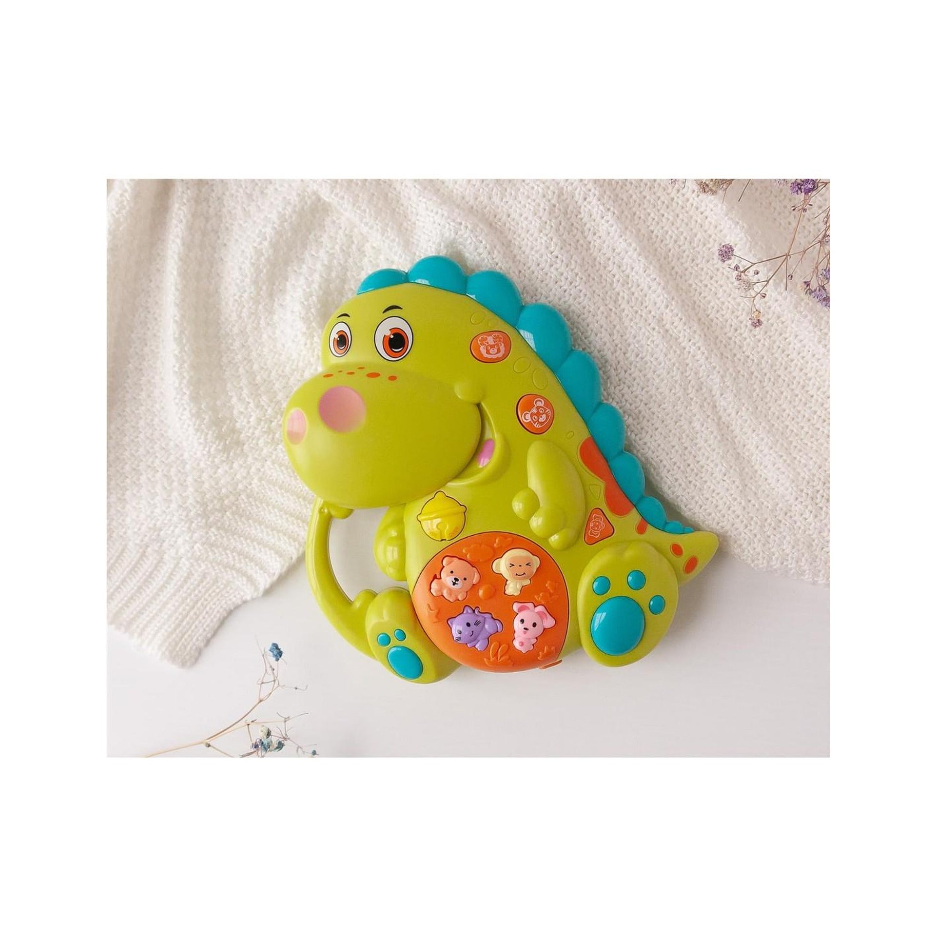 Бебешка Музикална Играчка 18х16 См Dinosaurs 3951 4 Kiokids