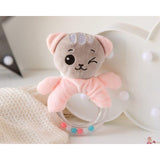 Бебешка Плюшена Дрънкалка Cats 18 См Rattle Pink 4302 3 Kiokids