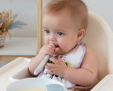Бебешка Силиконова Лъжичка Grey 03812 8 Kiokids
