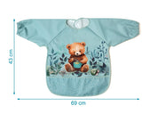 Бебешки Лигавник Непромокаема Мантичка С Ръкави Мече 3750 Kiokids