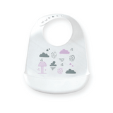 Бебешки Силиконов Лигавник Бял 60211 Kiokids