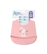 Бебешки Силиконов Лигавник Bunny Розов 3610 Kiokids