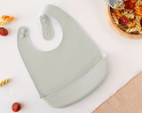 Бебешки Силиконов Лигавник С Джоб Grey 05444 9 Kiokids