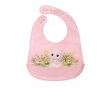 Бебешки Силиконов Лигавник С Джоб Котенце Розов 06652 7 Kiokids