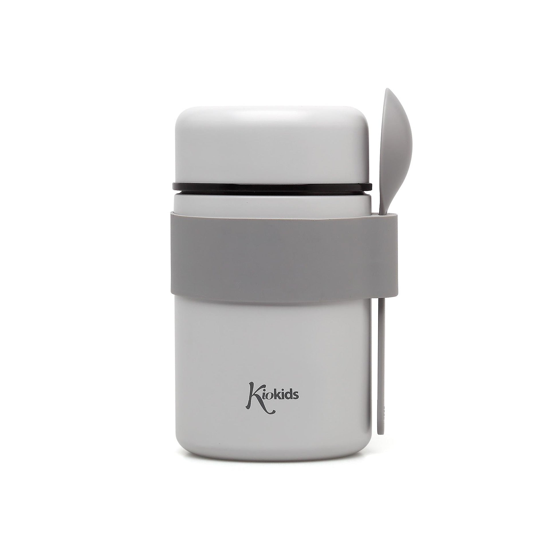 Бебешки Термос С Лъжичка Grey 500мл 3720 Kiokids