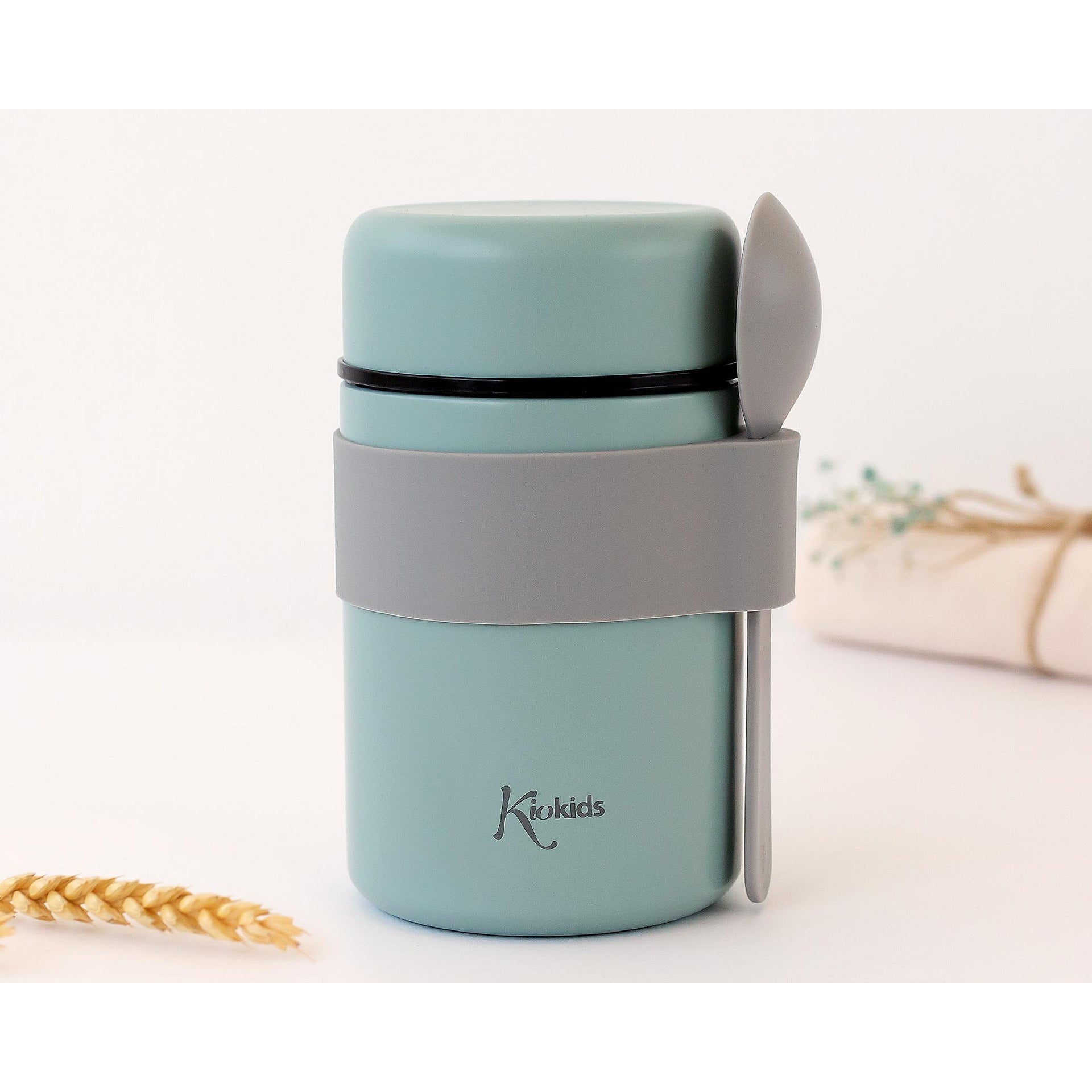 Бебешки Термос С Лъжичка Розов Sage 500мл 3722 Kiokids