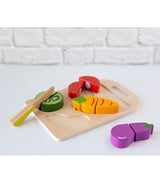 Kiokids Zöldséges Fa Vágódeszka 3306