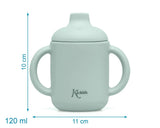 Детска Силиконова Чаша С Дръжки 120 Мл Sage 06656 5 Kiokids