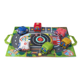 Детско Килимче За Игра Писта С Колички 6 Бр. 03215 7 Kiokids