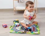 Детско Килимче За Игра Писта С Колички 6 Бр. 03215 7 Kiokids