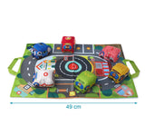 Детско Килимче За Игра Писта С Колички 6 Бр. 03215 7 Kiokids