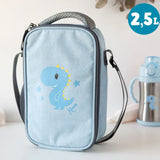 Hűtőtáska 24x15x7 cm Kék Kis Dinoszaurusz 2.5l Kiokids