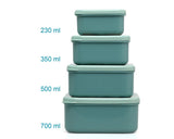 Комплект 4 Бр. Кутии За Храна Мече Sage Green 04187 6 Kiokids