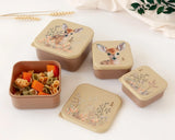 Комплект 4 Бр. Кутии За Храна Сърничка Beige 04188 3 Kiokids