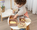 Комплект 4 Бр. Кутии За Храна Сърничка Beige 04188 3 Kiokids