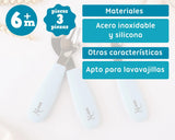 Kiokids Kék Étkezőkészlet Babáknak 05716 7