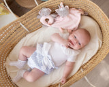 Комплект За Гушкане Doudou Коте + Гризалка Розов 04397 9 Kiokids