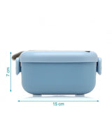 Кутия За Храна 750 Мл. С Лъжица Синя 3536 Kiokids