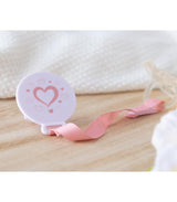 Лента За Залъгалка Hearts Розова 3026 Kiokids