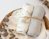 Муселинови Пелени 120х120 См Bamboo 2 Бр. Китчета 03763 3 Kiokids
