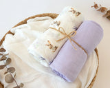 Муселинови Пелени 120х120 См Bamboo 2 Бр. Lavender 05296 4 Kiokids