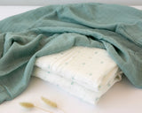 Муселинови Пелени 120х120 См Bamboo 2 Бр. Sage 05245 2 Kiokids
