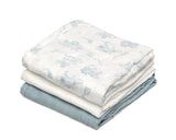 Муселинови Пелени 70х70см Bamboo 3 Бр. Blue 06400 4 Kiokids